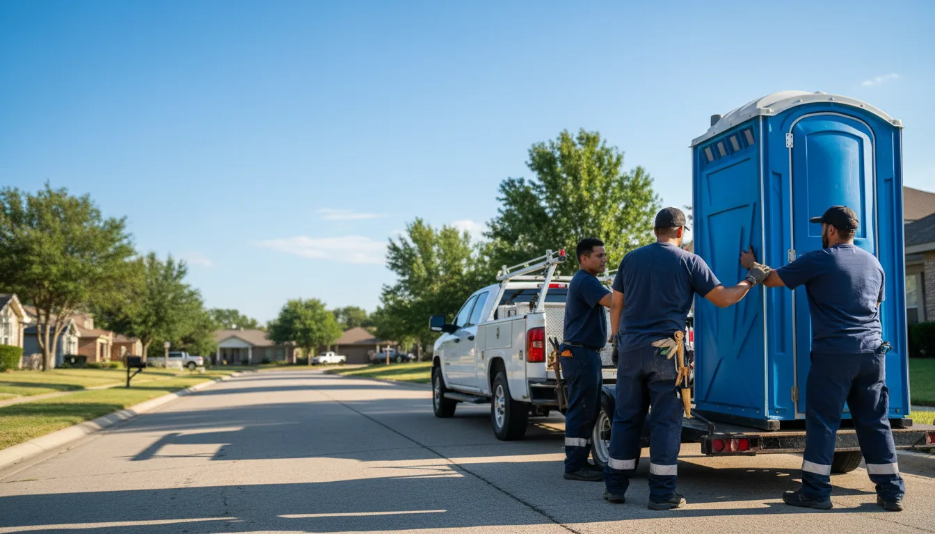 Portable Toilet Rental in Benton, AR near me